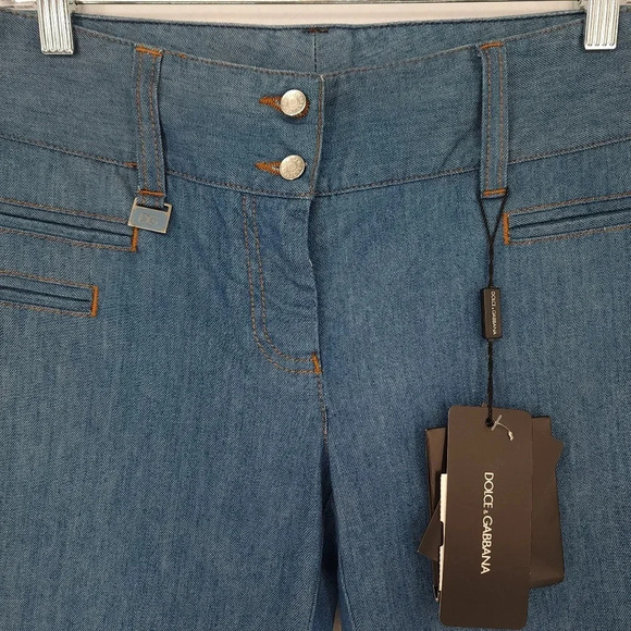 Dolce & Gabbana Blue Women's Pants - Picture 3 of 9